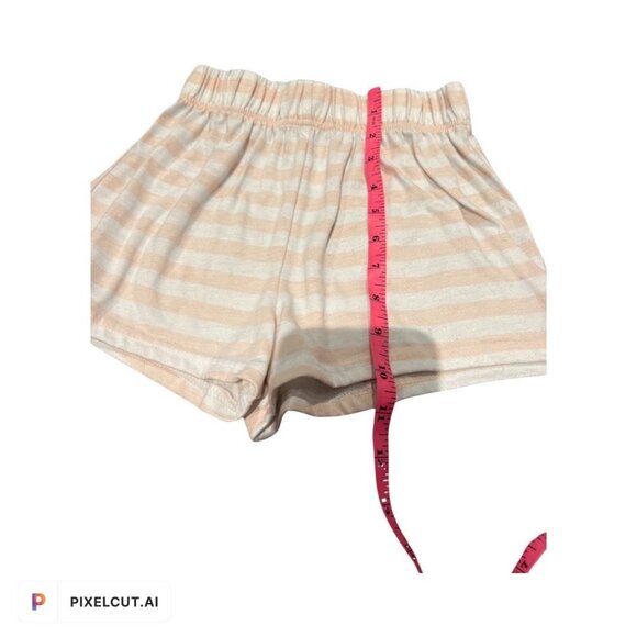 Carter's Girls Pink and White Striped Pajama Shorts Size 10 - Picture 5 of 6